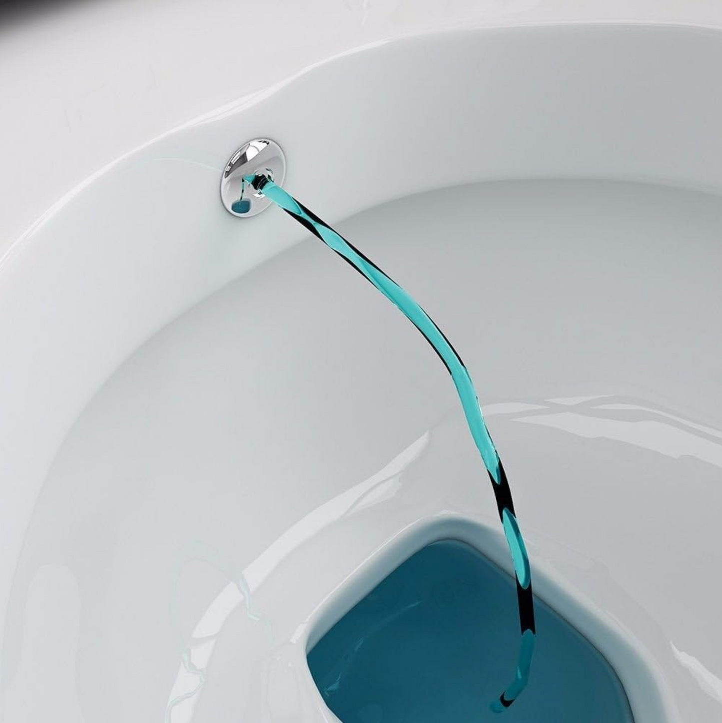 Dusch-WC, Bien Mineral, mit Warm- und Kaltwassermischer