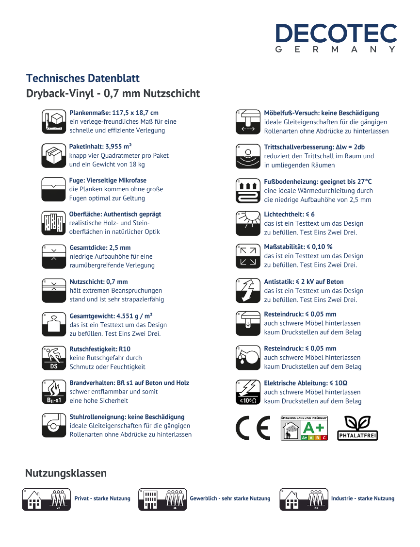 Supreme Nut - Rigid click vinyl flooring 0.55mm