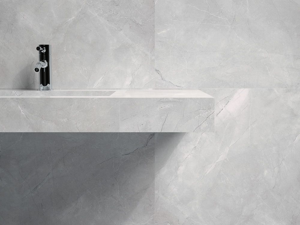 Tiles Pulpis Grey, Wall/Floor Tiles, Full Lappato, 60x60cm, Rectified