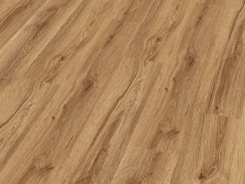 Click-Vinyl, World of SPC, 3565 Mancos Oak, inkl. Trittschall (Kork), Diele, Village