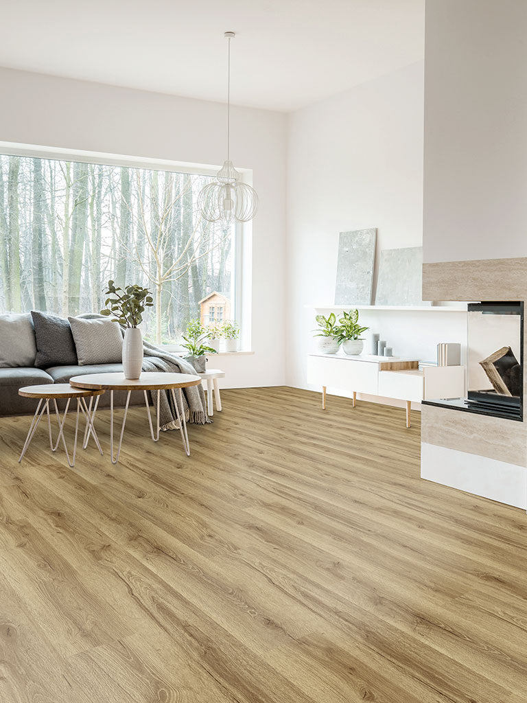 Click-Vinyl, World of SPC, 3565 Mancos Oak, inkl. Trittschall (Kork), Diele, Village