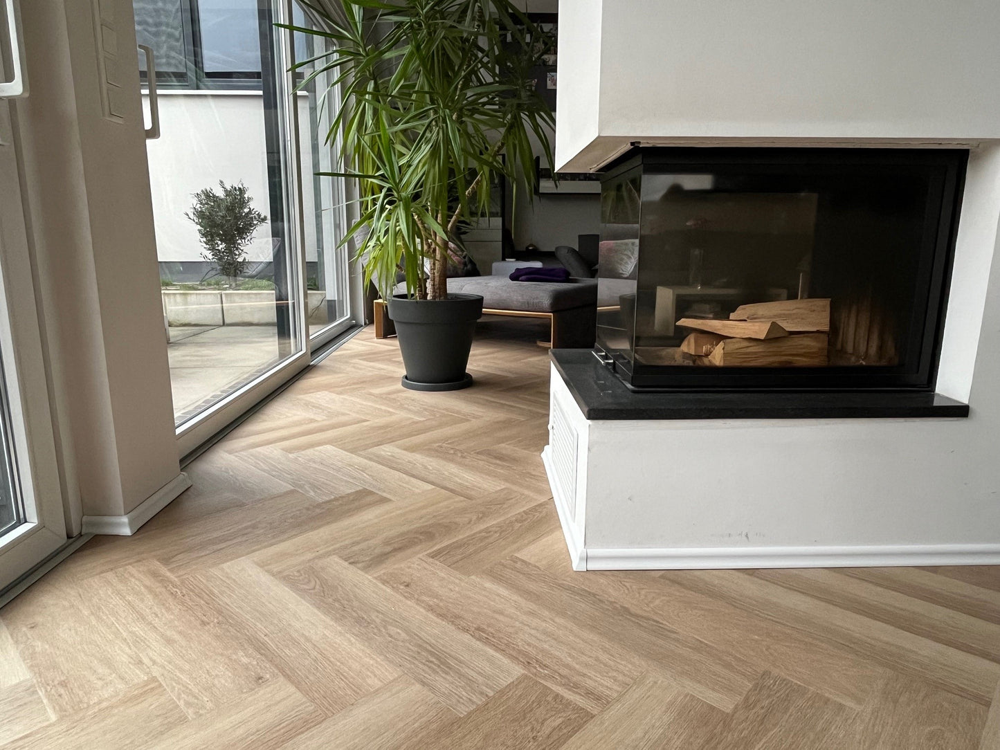 Click-Vinyl, CHECK One, 2074H Prenzlau Eiche Herringbone, inkl. Trittschall, Premium