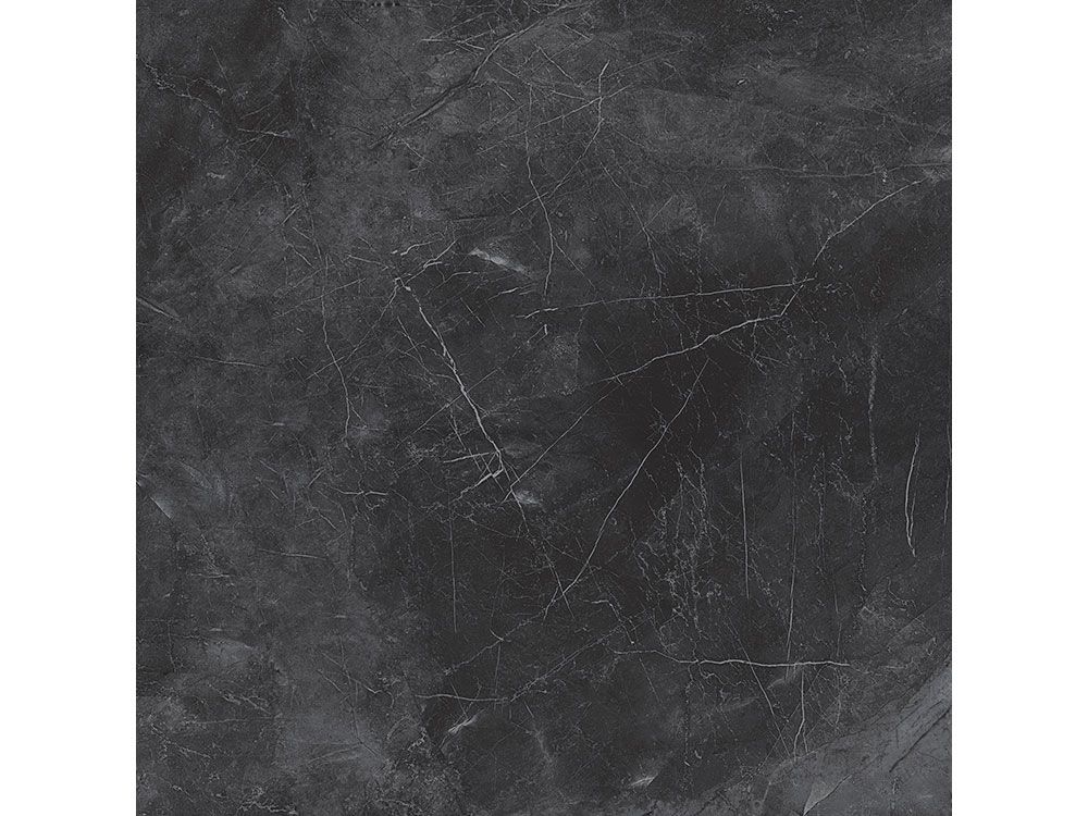 Pulpis Nero, duvar karoları, 60x60cm, 7mm, full lappato, rektifiyeli