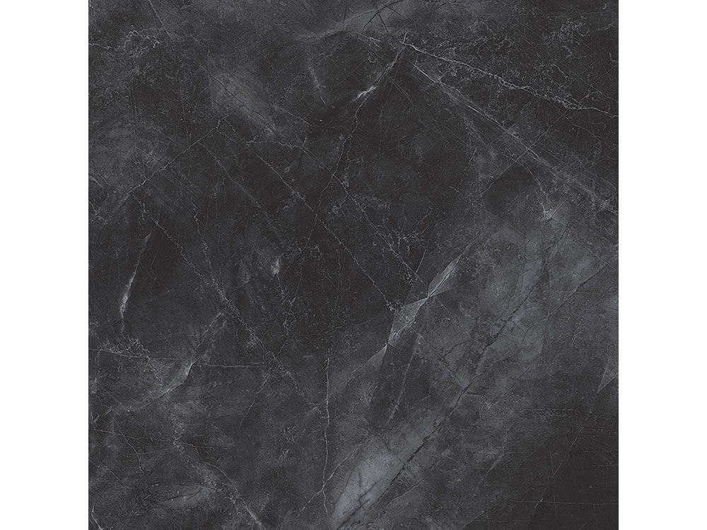 Pulpis Nero, duvar karoları, 60x60cm, 7mm, full lappato, rektifiyeli