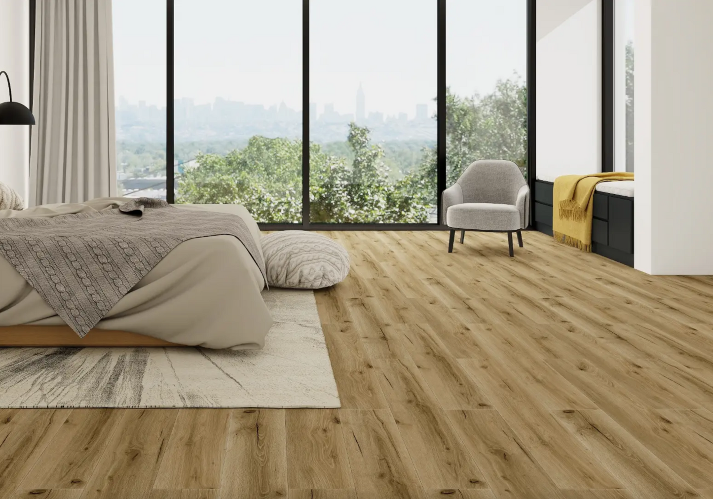 Natural Oak - Klebe Vinylboden 0.7 mm
