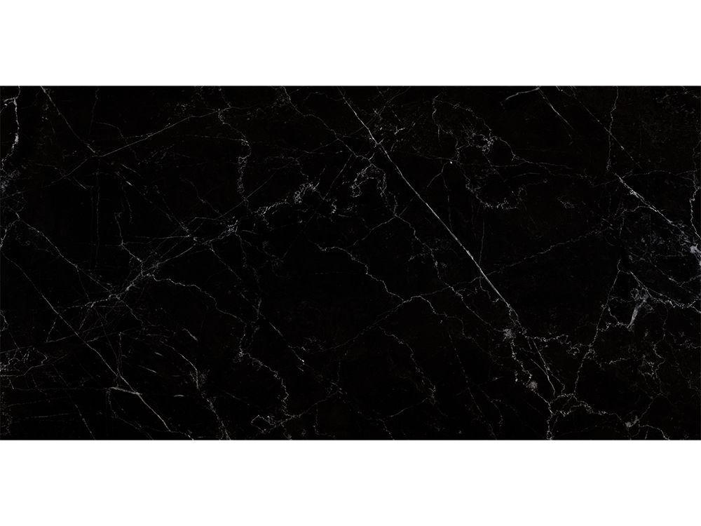 Sombra Siyah, yer karoları, 60x120 cm, 7mm, Full Lappato, Rektifiyeli