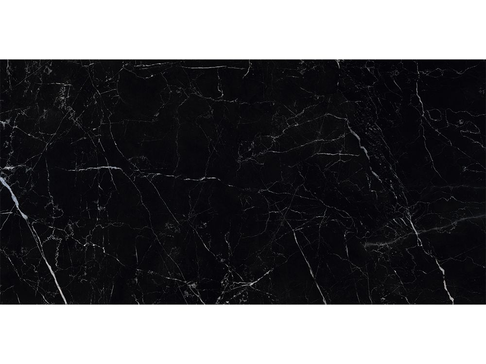 Sombra Siyah, yer karoları, 60x120 cm, 7mm, Full Lappato, Rektifiyeli