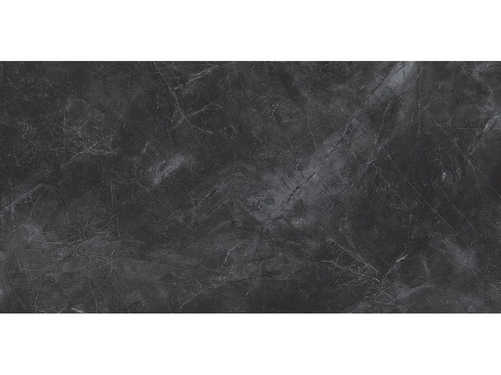Pulpis Nero, yer karoları, 60x120cm, 7mm, Full Lappato, Rektifiyeli