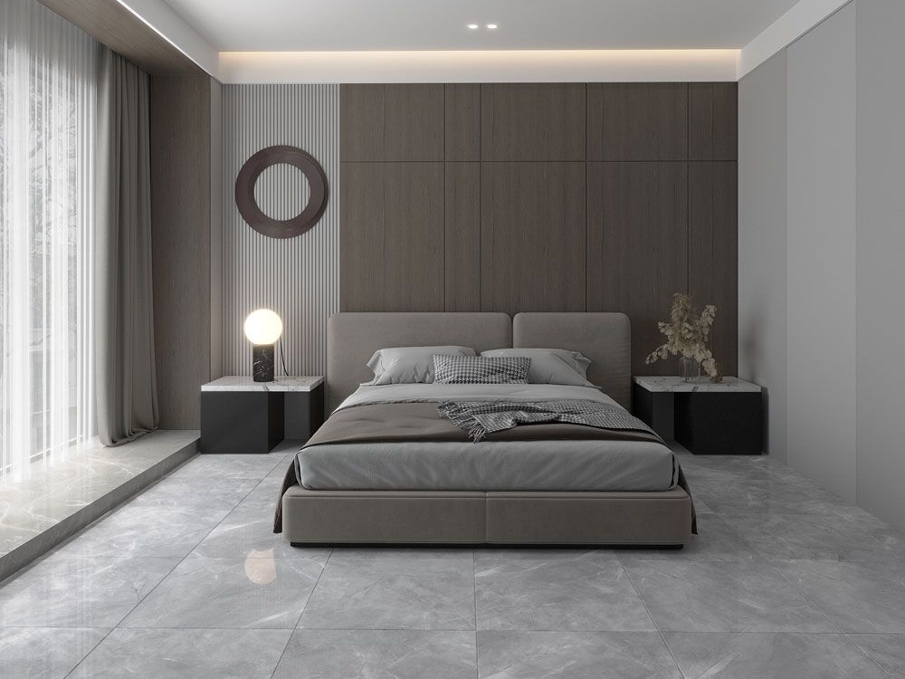 Pulpis Grey, Boden- Wand Fliesen, 60x60 cm, Full Lappato