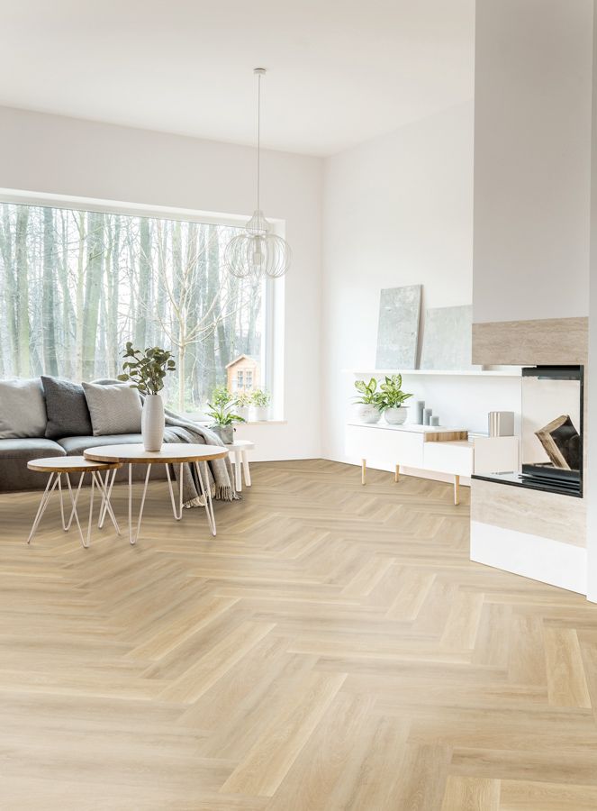 Click-Vinyl, CHECK One, 2074H Prenzlau Eiche Herringbone, inkl. Trittschall, Premium