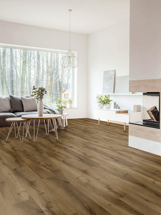 Click-Vinyl, World of SPC, 3569 Seligman Oak, inkl. Trittschall (Kork), Diele, Village