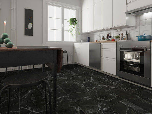 Click-Vinyl, World of SPC, 3580, New Heaven Marble, inkl. Trittschall, Fliese, Town